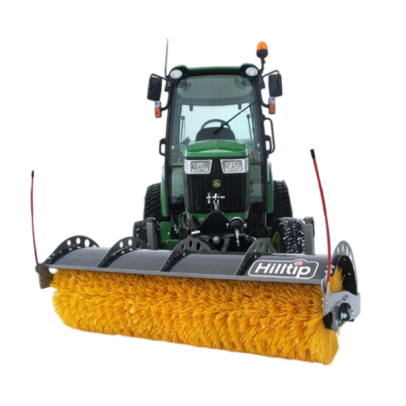 Sapu Sudut Putar Skid Steer Hidraulik